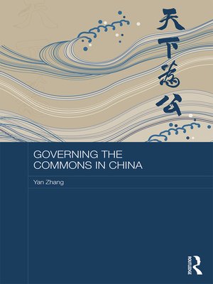 cover image of Governing the Commons in China
